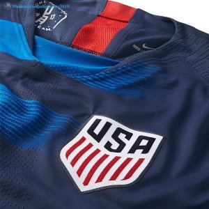 Thailande Maillot États-Unis Exterieur 2018 Bleu