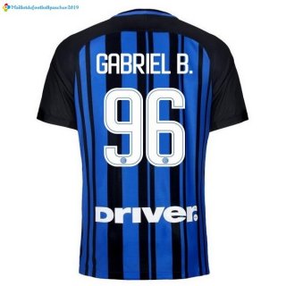Maillot Inter Domicile Gabriel B. 2017 2018 Maillot Inter Domicile Gabriel B. 2017 2018