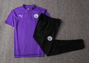 Polo Ensemble Complet Manchester City 2019 2020 Purpura