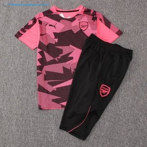 Maillot Entrainement Arsenal Ensemble Complet 2017 2018 Rose