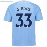 Maillot Manchester City Domicile G.Jesus 2017 2018