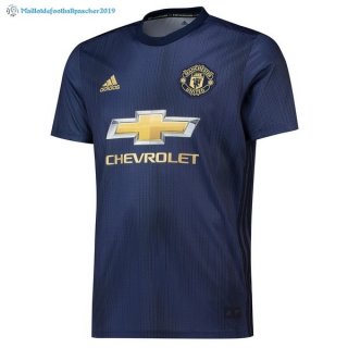 Maillot Manchester United Third 2018 2019 Bleu