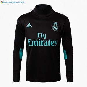 Survetement Real Madrid 2017 2018 Noir Vert Noir