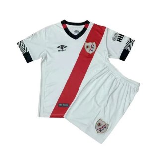 Maillot Rayo Vallecano Domicile Enfant 2020 2021 Blanc