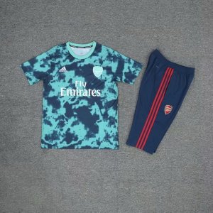 Entrainement Arsenal Ensemble Complet 2019 2020 Vert Bleu