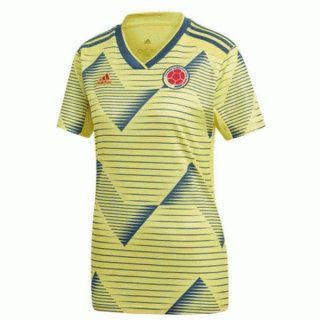 Maillot Columbia Domicile Femme 2019 Jaune Maillot Columbia Domicile Femme 2019 Jaune