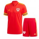 Maillot Pays de Galles Domicile Enfant 2020 Rouge