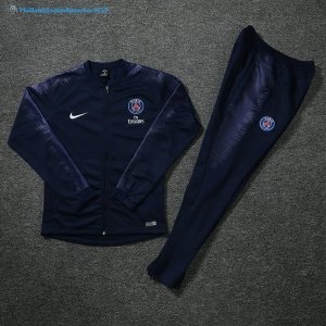 Survetement Paris Saint Germain 2018 2019 Bleu Marine