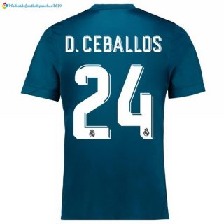 Maillot Real Madrid Third D.Ceballos 2017 2018