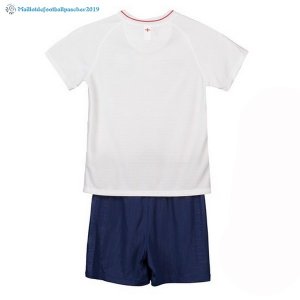 Maillot Angleterre Domicile Enfant Ensemble 2018 Blanc