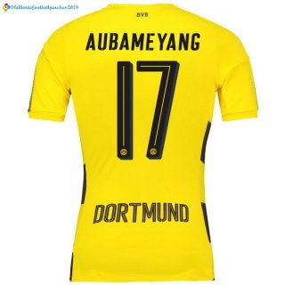 Maillot Borussia Dortmund Domicile Aubameyang 2017 2018