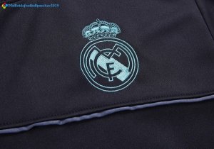 Survetement Real Madrid 2017 2018 Noir Vert