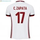Maillot Milan Exterieur C.Zapata 2017 2018