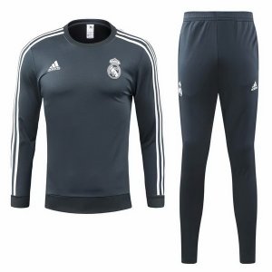 Survetement Real Madrid 2018 2019 Vert Gris