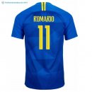 Maillot Brésil Exterieur Romario 2018 Bleu