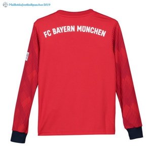 Bayern Munich Domicile ML Enfant 2018 2019 Rouge