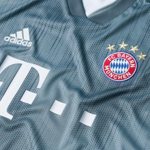Maillot Bayern Munich Third 2018 2019 Gris