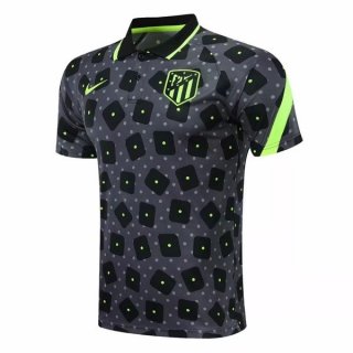 Polo Atlético de Madrid 2020 2021 Noir Gris