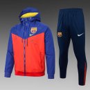 Coupe Vent Barcelone Ensemble Complet 2025-2026 Bleu Rouge