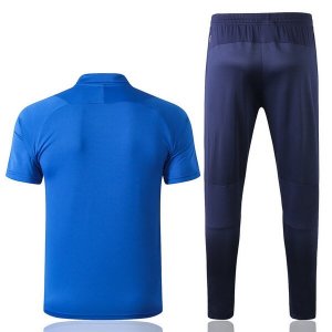 Polo Ensemble Complet Italie 2018 Bleu Clair