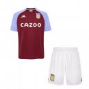 Maillot Aston Villa Domicile Enfant 2020 2021 Rouge