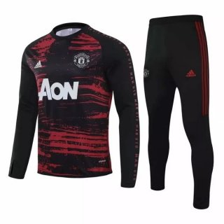Survetement Manchester United 2020 2021 Noir Rouge Marine Survetement Manchester United 2020 2021 Noir Rouge Marine