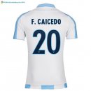 Maillot Lazio Exterieur F.Caicedo 2017 2018