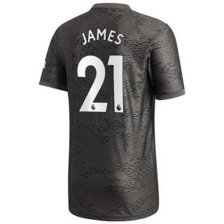 Maillot Manchester United NO.21 James Exterieur 2020 2021 Noir