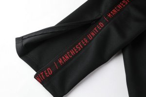 Survetement Manchester United 2019 2020 Noir Rouge
