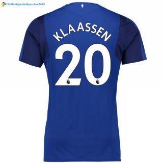 Maillot Everton Domicile Klaassen 2017 2018