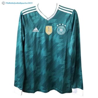 Maillot Allemagne Exterieur ML 2018 Vert Maillot Allemagne Exterieur ML 2018 Vert