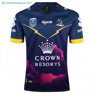 Maillot Rugby Melbourne Storm Auckland 9's 2017 2018 Bleu