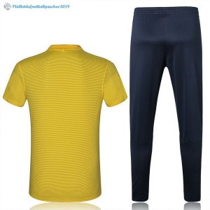 Polo Paris Saint Germain Ensemble Complet 2017 2018 Jaune