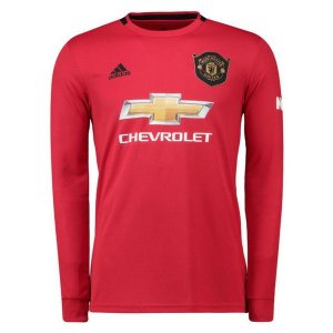 Maillot Manchester United Domicile ML 2019 2020 Rouge