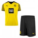 Maillot Borussia Dortmund Domicile Enfant 2021 2022 Jaune