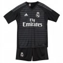 Maillot Real Madrid Domicile Enfant Gardien 2018 2019 Noir