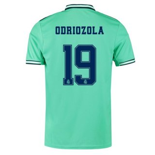 Maillot Real Madrid NO.19 Odriozola Third 2019 2020 Vert Maillot Real Madrid NO.19 Odriozola Third 2019 2020 Vert