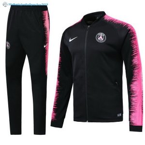 Survetement Paris Saint Germain 2018 2019 Rose Noir