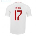 Maillot Angleterre Domicile Cork 2018 Blanc