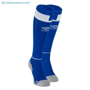 Chaussette Everton Domicile Cambio 2018 2019 Bleu