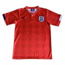 Thailande Maillot Angleterre Exterieur Retro 1989 Rouge