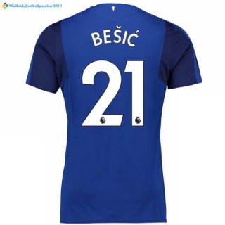 Maillot Everton Domicile Besic 2017 2018