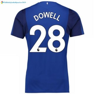 Maillot Everton Domicile Dowell 2017 2018 Maillot Everton Domicile Dowell 2017 2018
