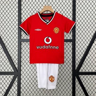 Maillot Manchester United Domicile Enfant Retro 2000 2001 Maillot Manchester United Domicile Enfant Retro 2000 2001