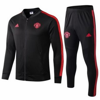 Survetement Manchester United 2019 2020 Rouge Noir Survetement Manchester United 2019 2020 Rouge Noir