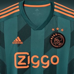 Maillot Ajax Exterieur 2019 2020 Vert