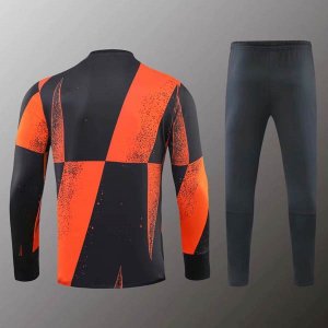 Survetement Chelsea Noir Orange 2019 2020