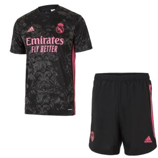 Maillot Real Madrid Third Enfant 2020 2021 Noir