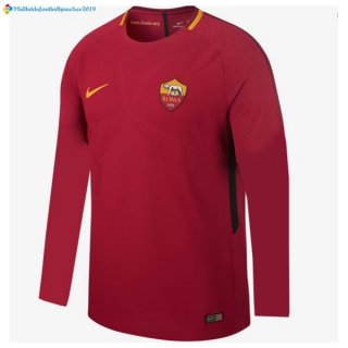 Maillot AS Roma Domicile ML 2017 2018 Maillot AS Roma Domicile ML 2017 2018