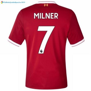 Maillot Liverpool Domicile Milner 2017 2018